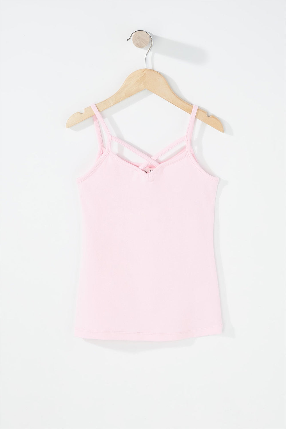 Kids Girls Caged Camisole Pink