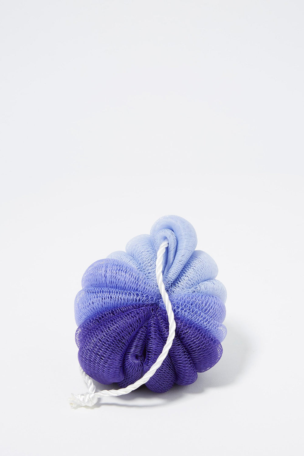 Women Floral Bath Sponge Purple
