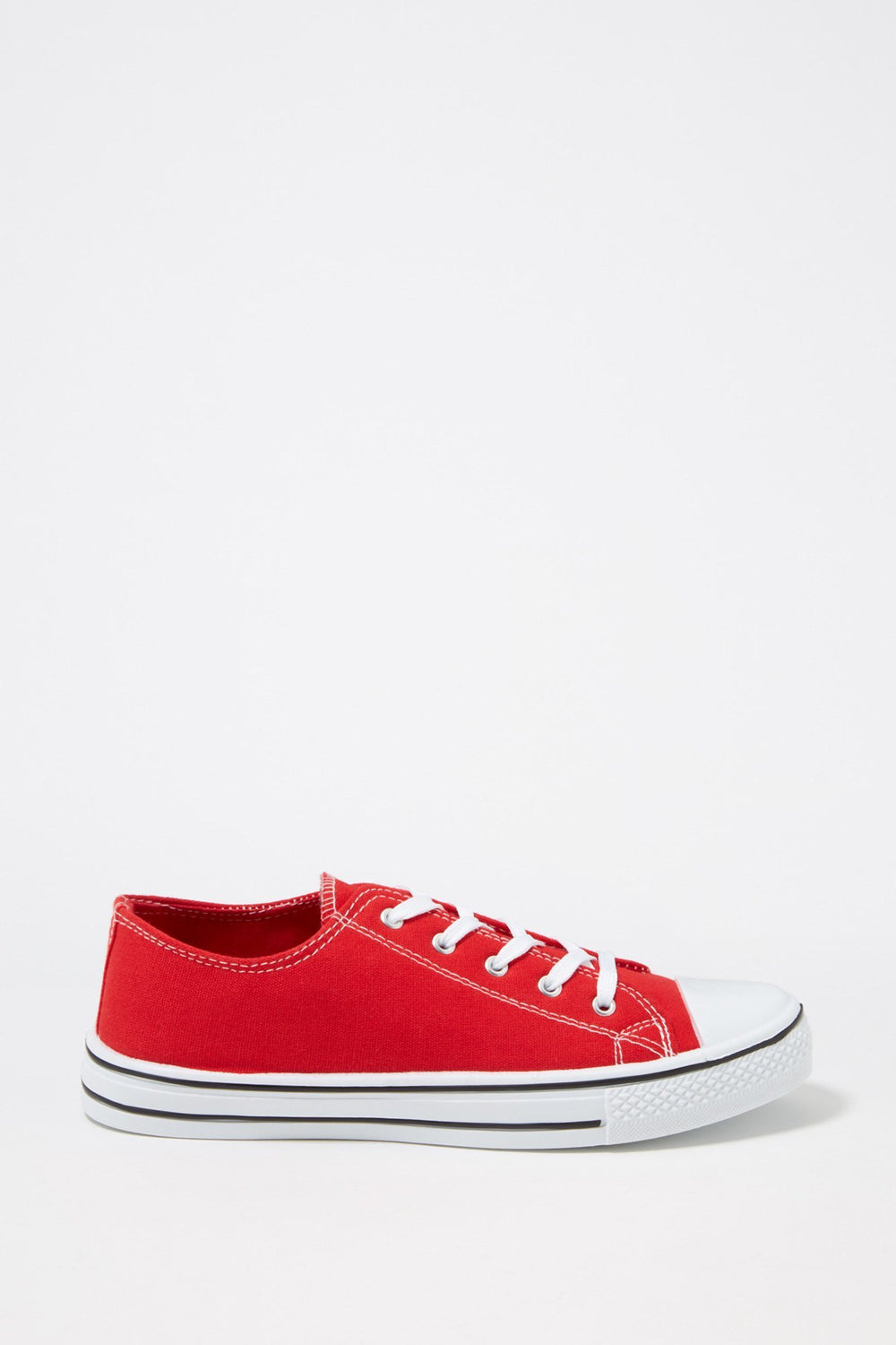 Women Original Canvas Lace-Up Sneaker Red