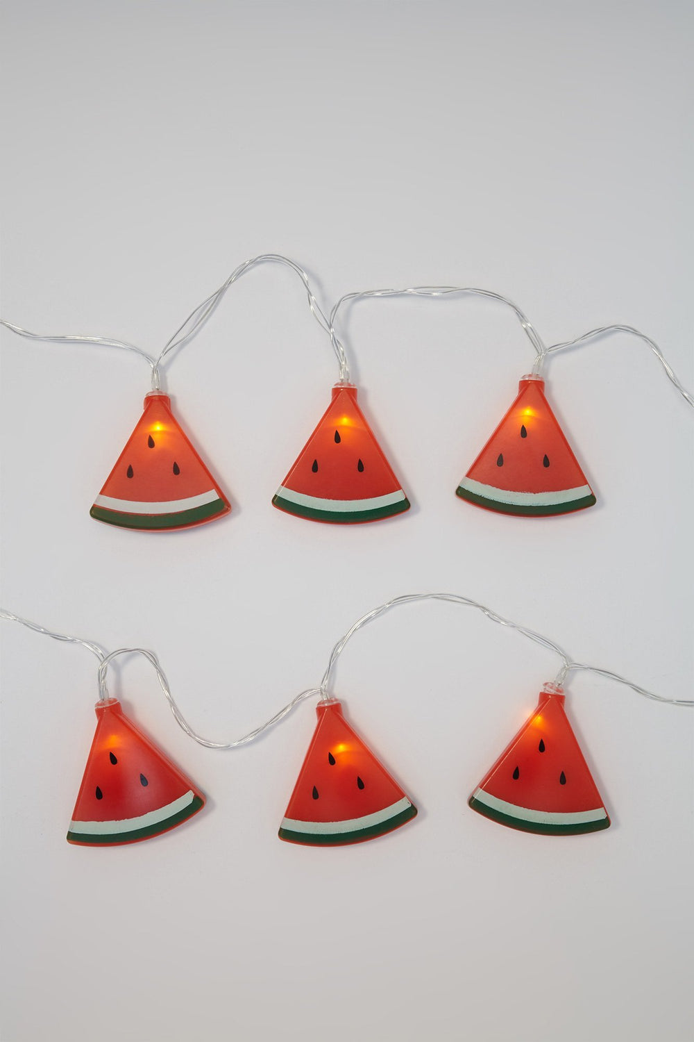 Women Watermelon LED String Lights Red