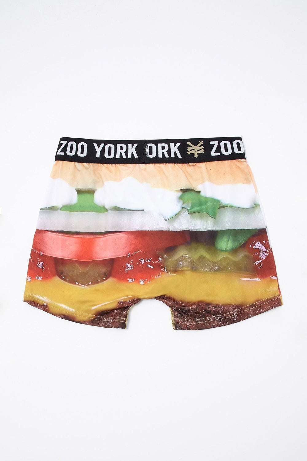 Men Zoo York Burger Graphic Boxer Brief Red