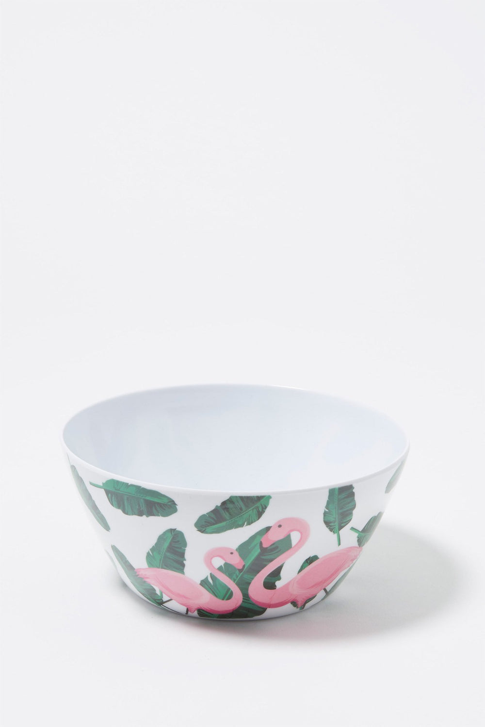 Women Bol en mélamine à motif tropical Rose pâle