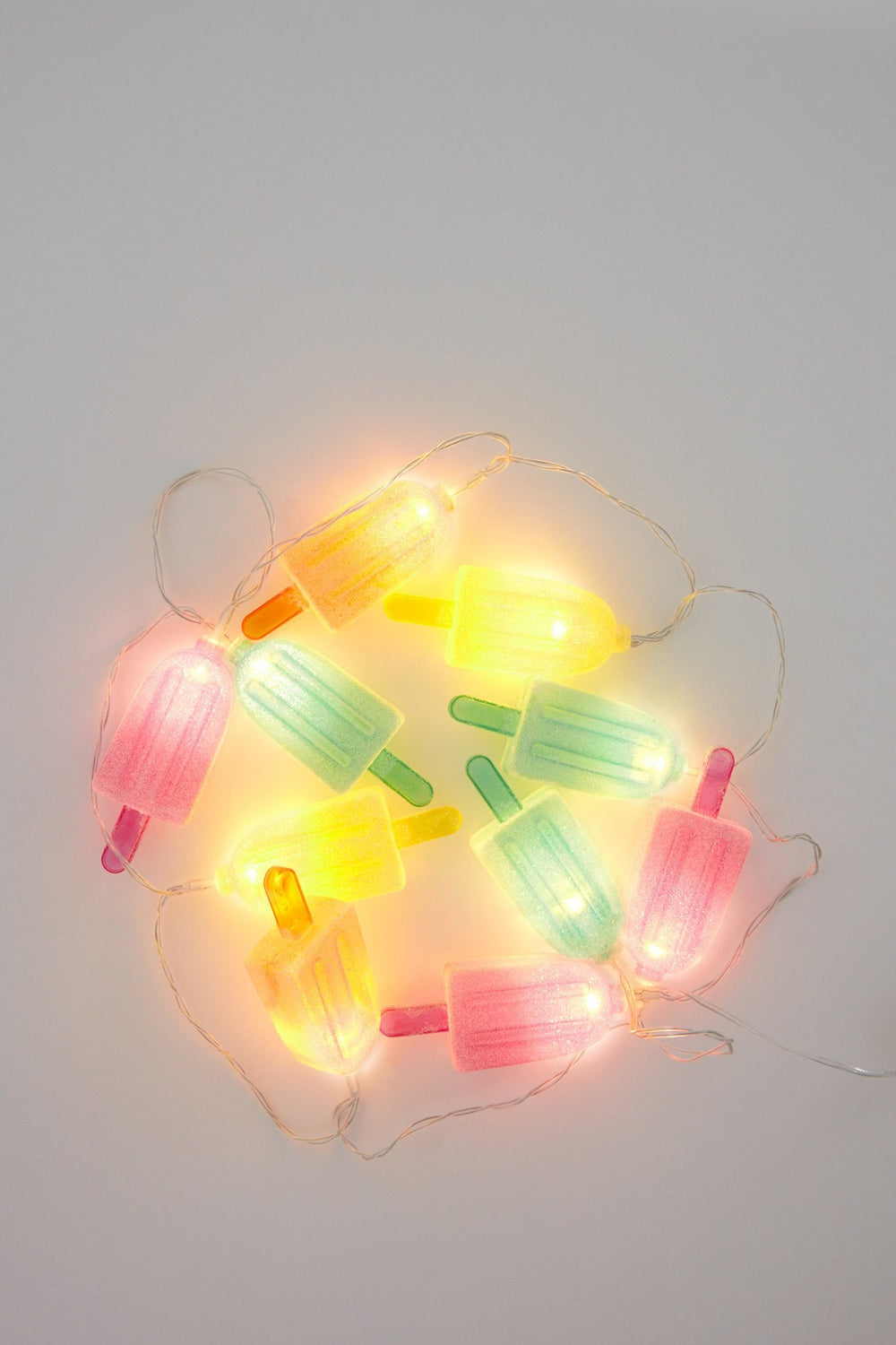 Women Jeu de lumières Sucettes glacées scintillantes Rose pâle