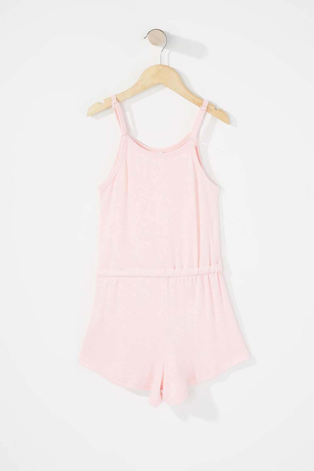 Kids Combi-short sans manches avec attache pour fille Rose pâle