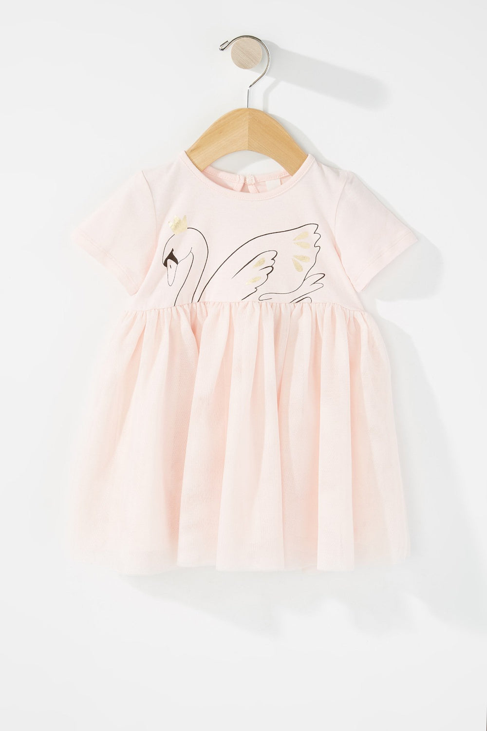 Kids Robe tutu à imprimé Cygne pour bébé fille Rose pâle