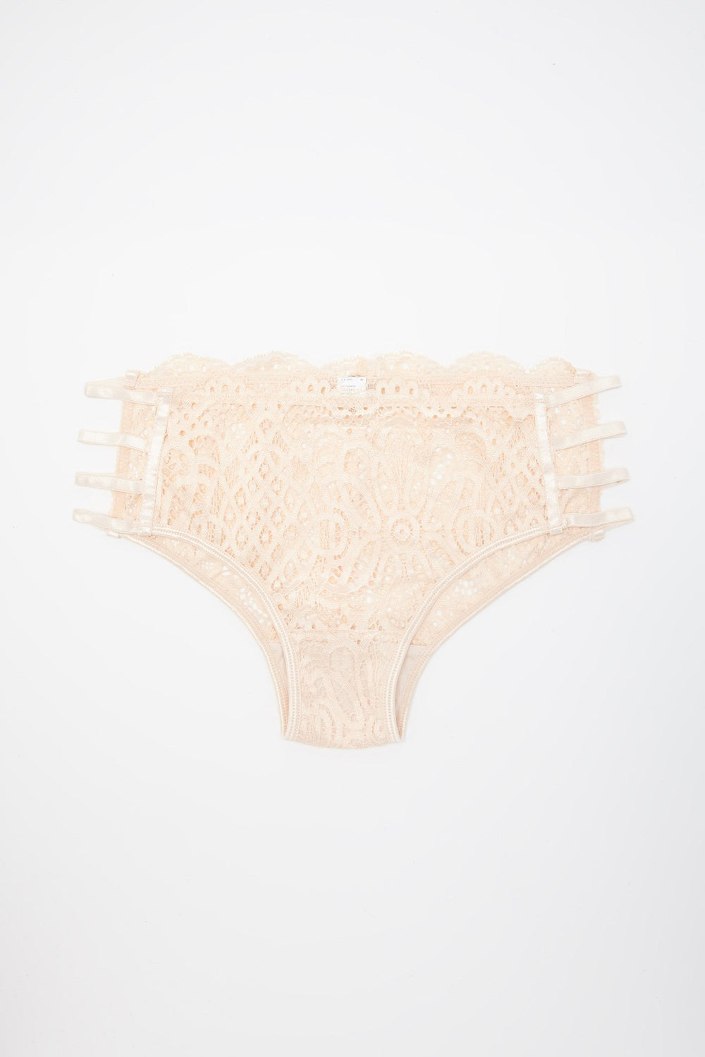 Women Culottes aux hanches à taille haute et motif de cage Rose