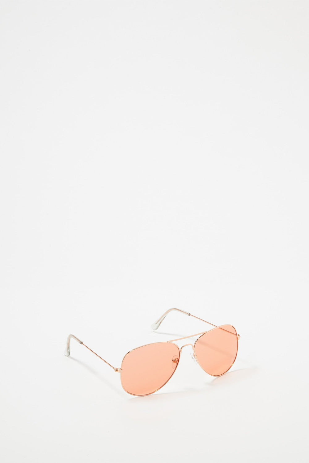 Women Lunettes de soleil aviateur Rose
