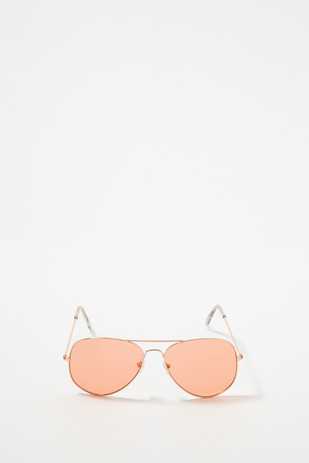 Women Lunettes de soleil aviateur Rose