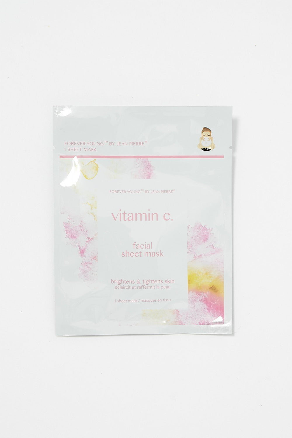 Women Masque hydratant en feuille Young Forever Rose