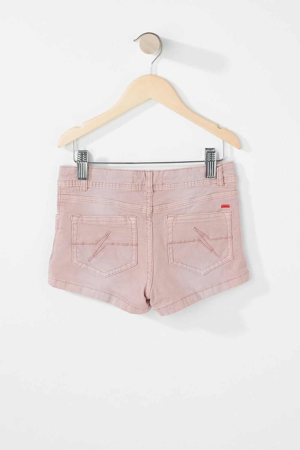 Kids Short en denim coloré pour fille Rose