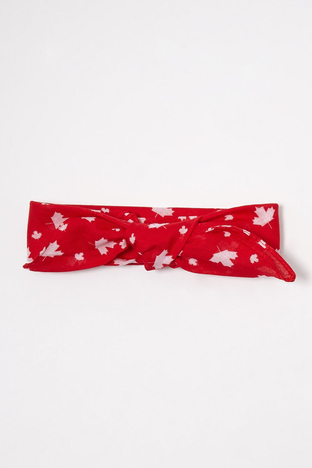 Women Bandana de style Canada Rouge