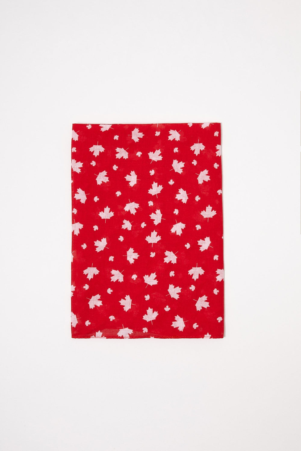 Women Bandana de style Canada Rouge