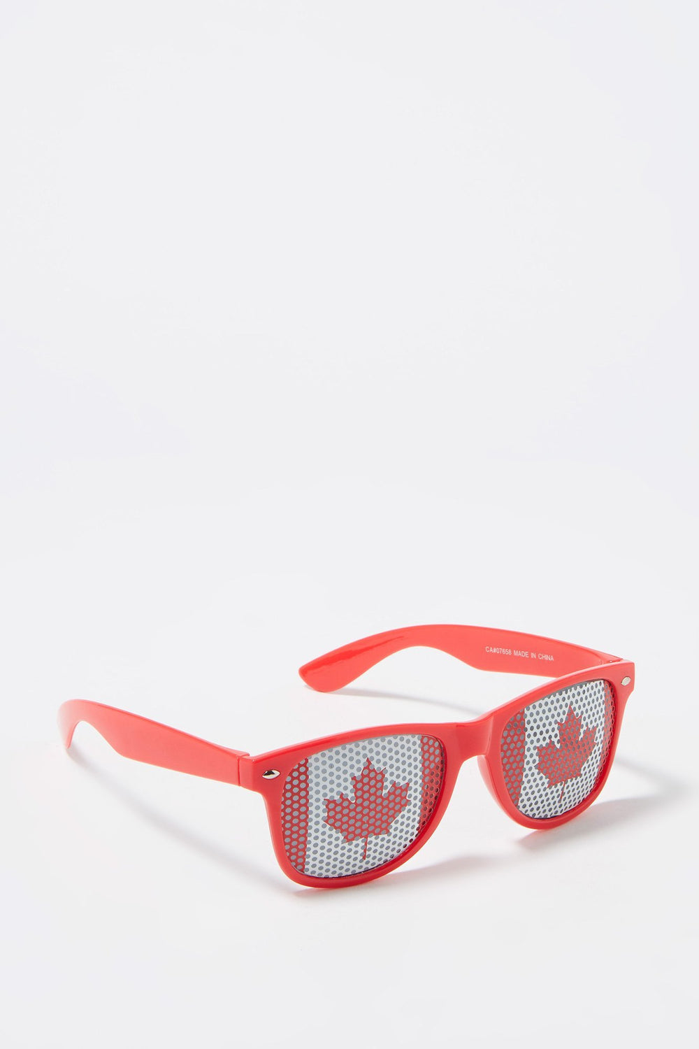 Women Lunettes de soleil Wayfarer à imprimé Canada Rouge
