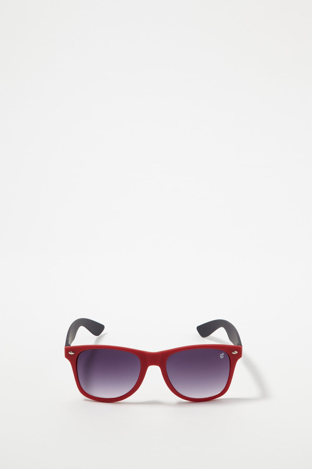 Men Lunettes de soleil Wayfarer Rocawear deux-tons Rouge