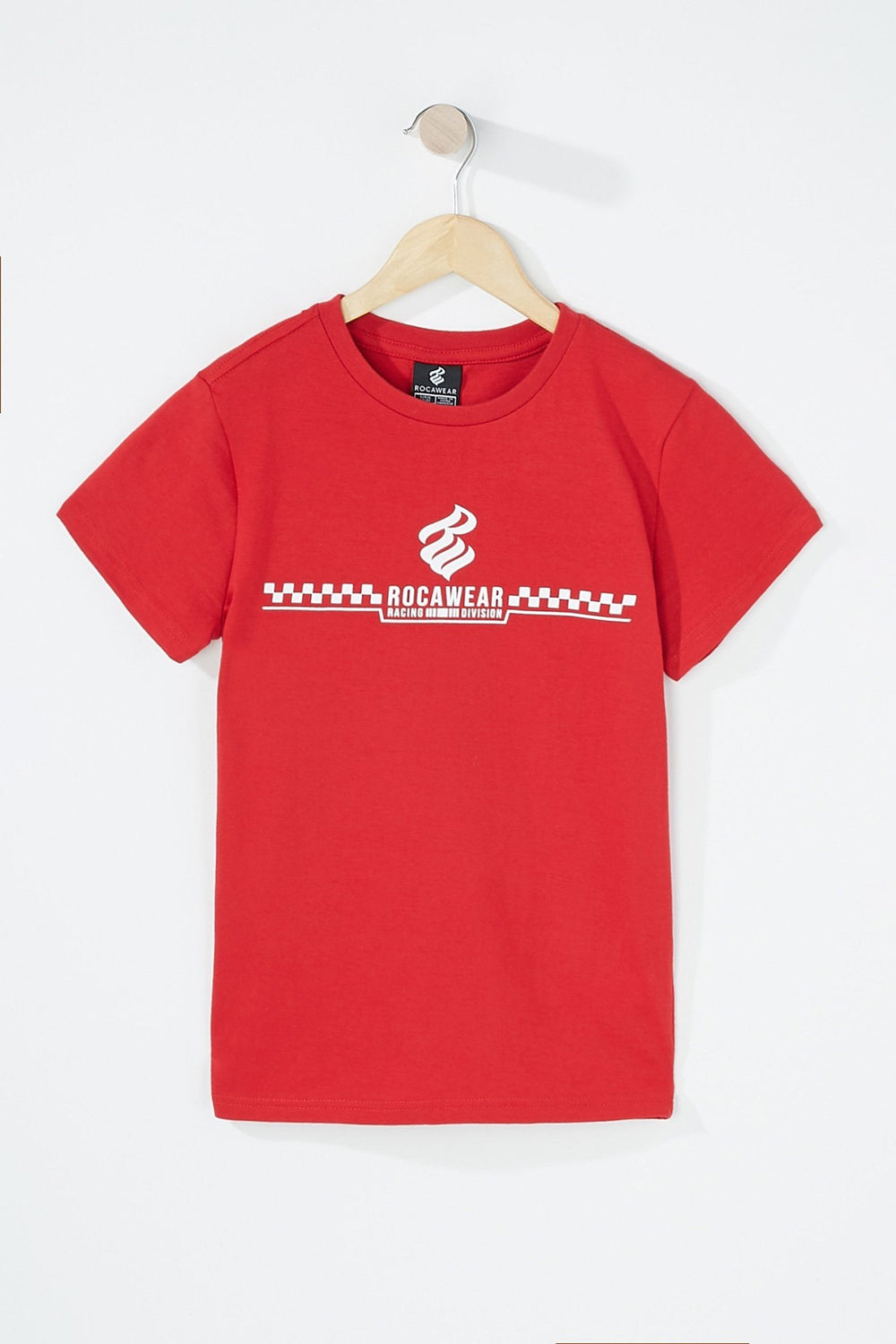 Kids T-shirt Rocawear à imprimé Racing Division pour garçon Rouge
