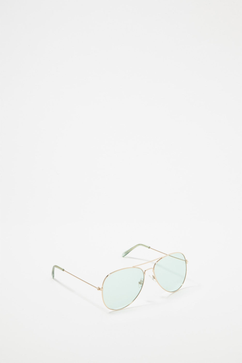 Women Ombre Colourful Aviator Sunglasses Sage