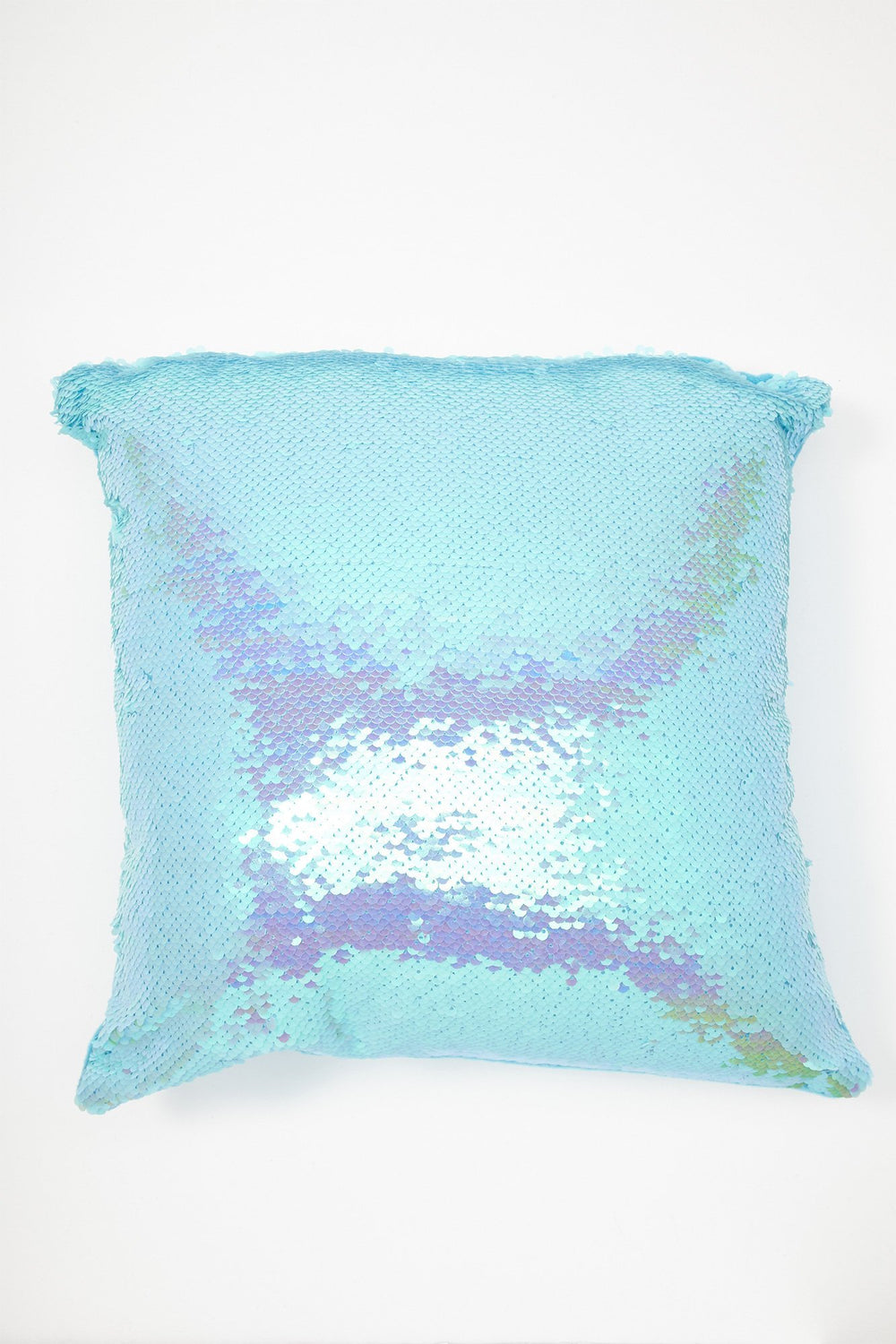 Women Coussin à paillettes réversibles métallisées Sauge