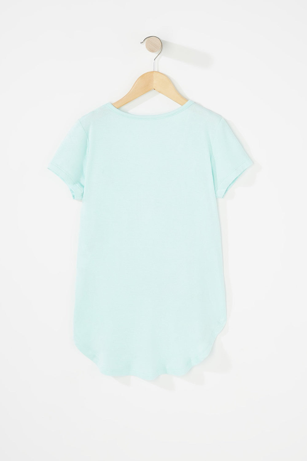 Kids T-shirt asymétrique à imprimé Licorne pour fille Sauge