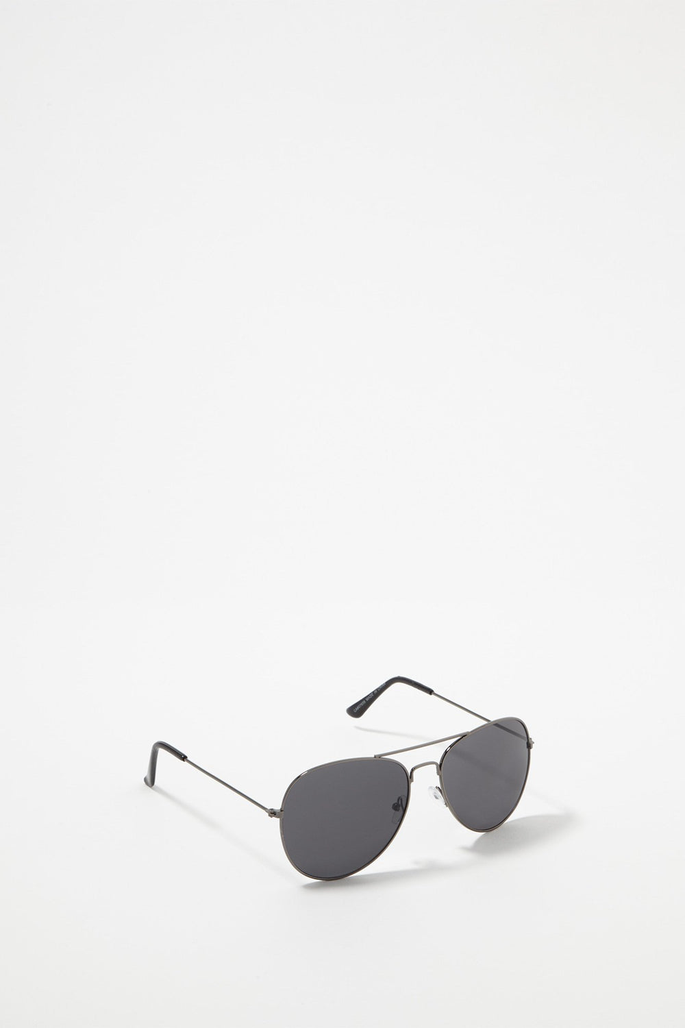 Men Colourful Aviator With Brow Bar Sunglasses Silver