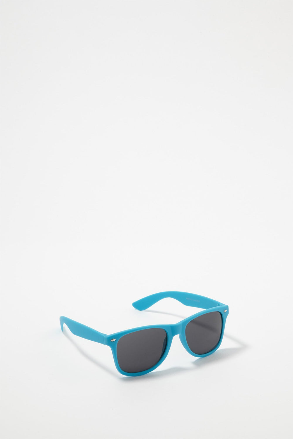 Men Matte Wayfarer Sunglasses Turquoise