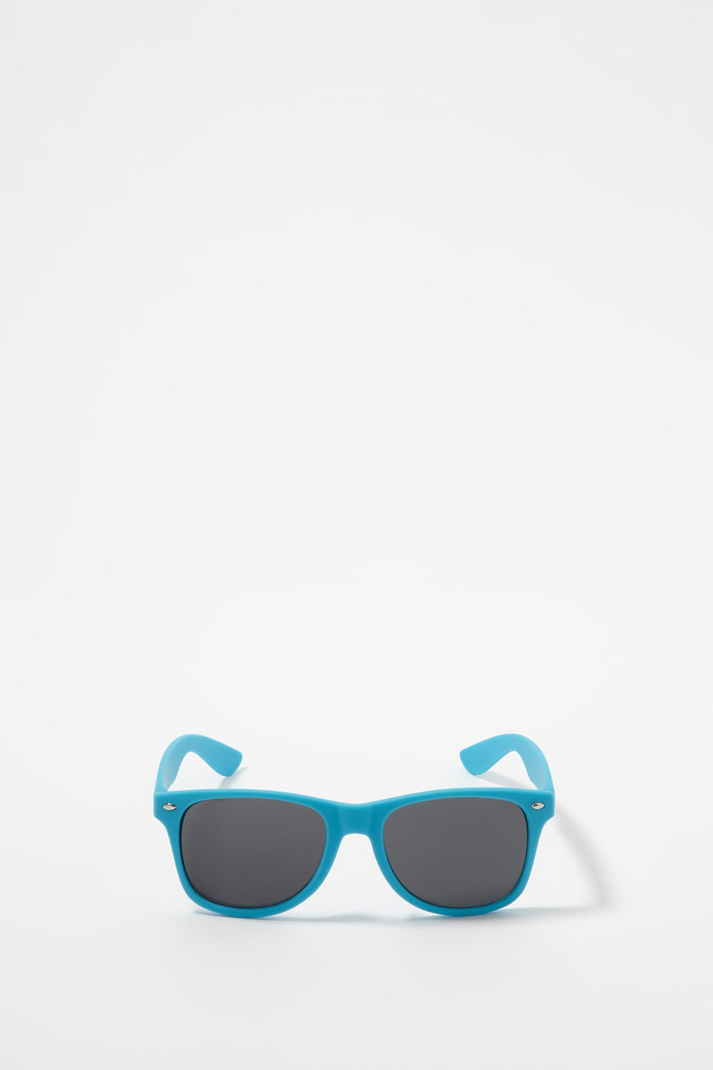 Men Matte Wayfarer Sunglasses Turquoise