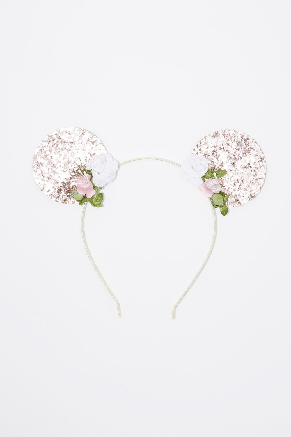 Women Bandeau fleuri scintillant avec oreilles Varié