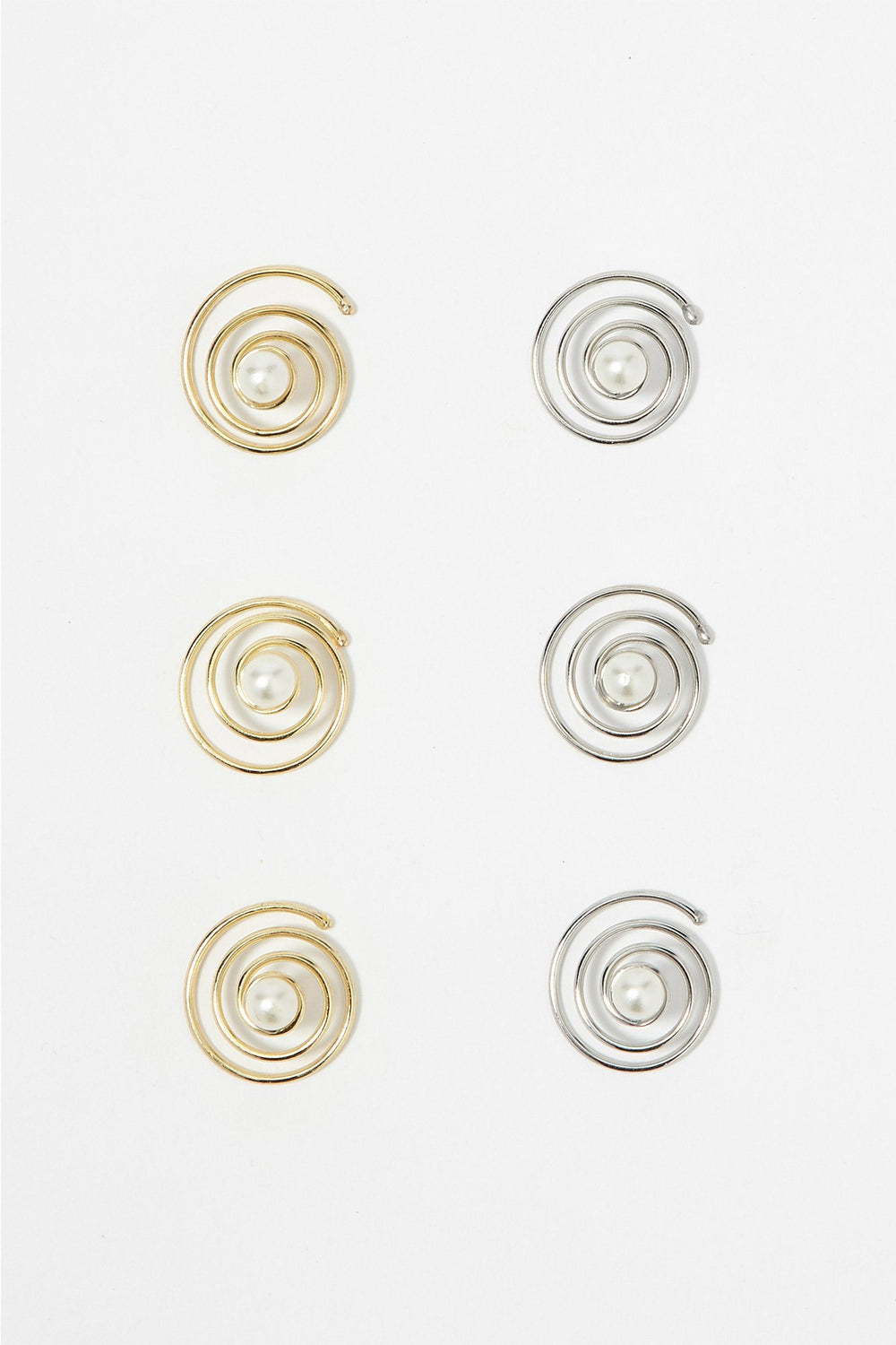 Women Breloque à cheveux spirale (6 unités) Varié