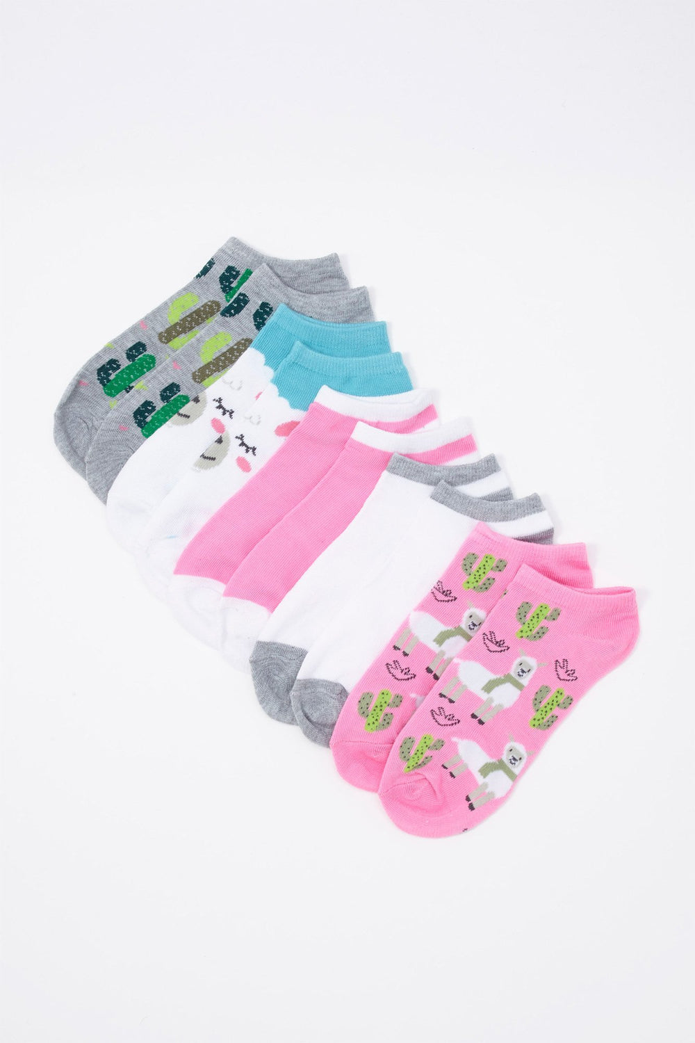 Women Chaussettes Cactus (5 paires) Varié
