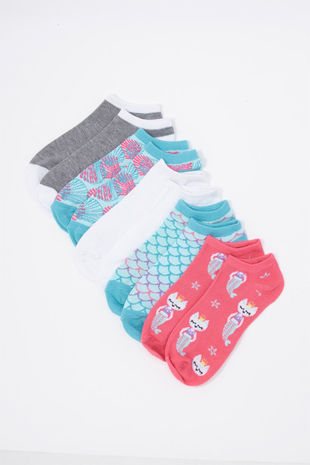 Women Chaussettes Sirène (5 paires) Varié