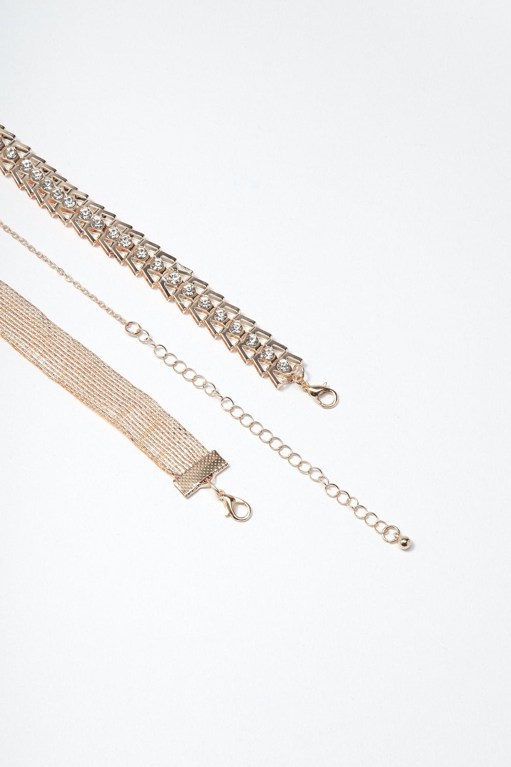 Women Ensemble collier ras du cou et boucles d'oreilles (12 unités) Varié