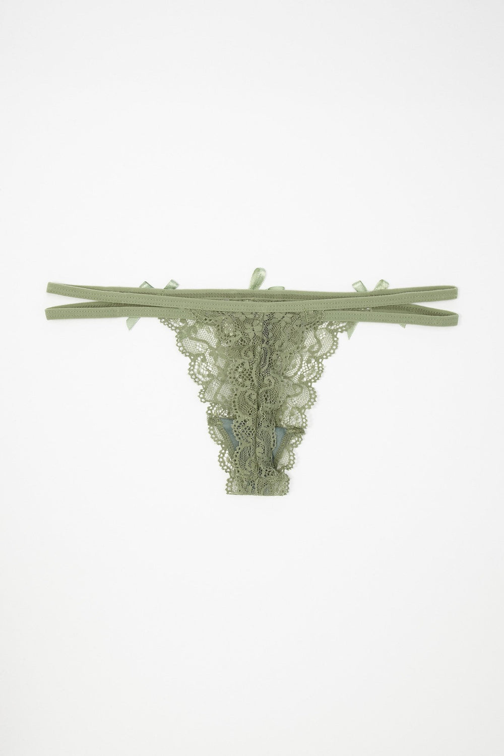 Women Tanga en dentelle lacée Tanga en dentelle lacée