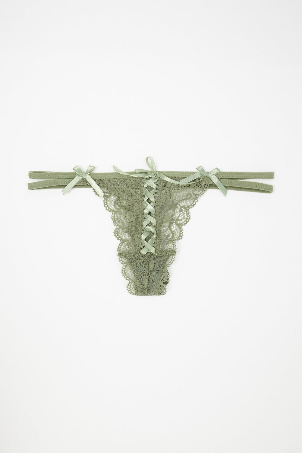 Women Tanga en dentelle lacée Tanga en dentelle lacée