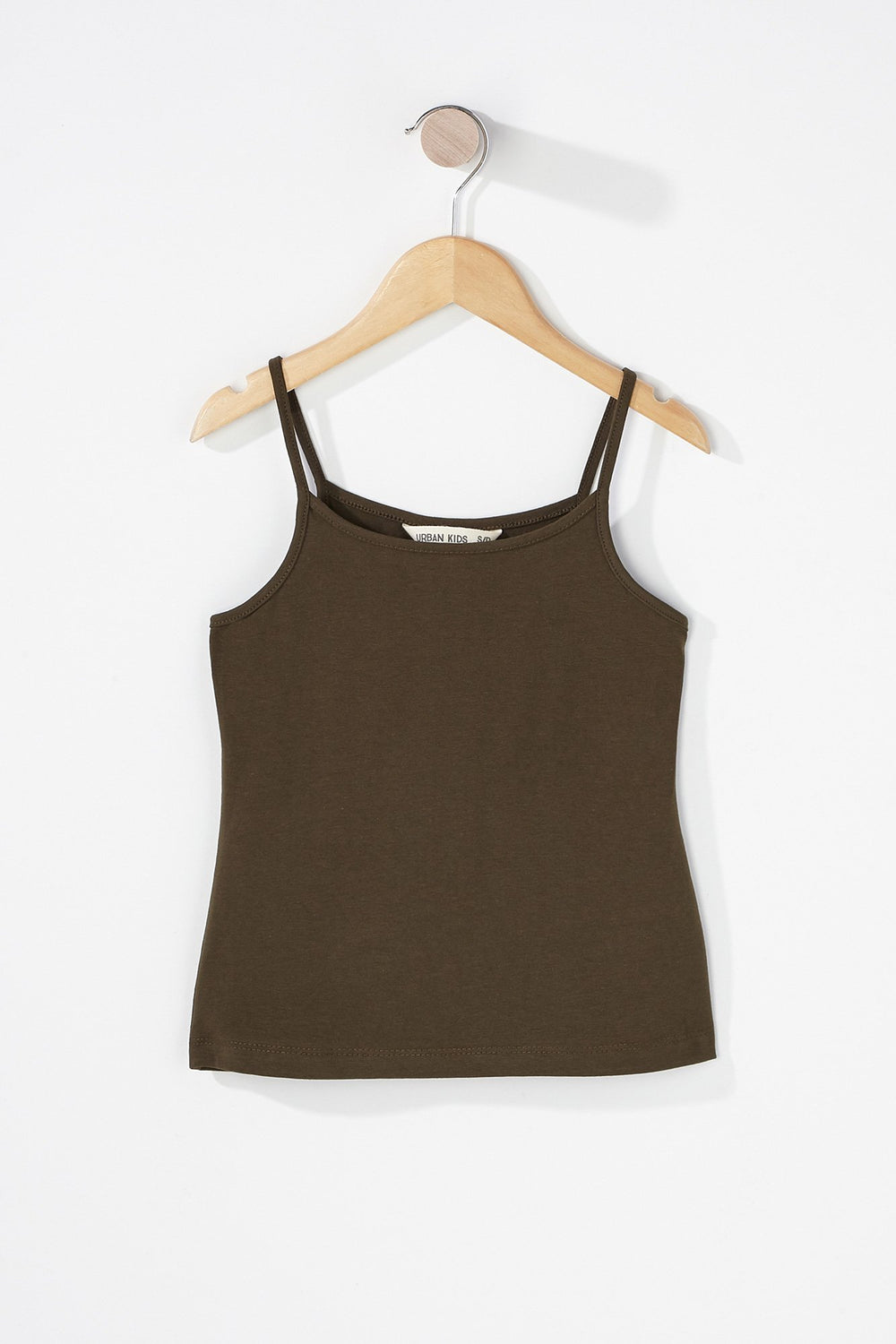 Kids Camisole de base colorée pour fille Vert