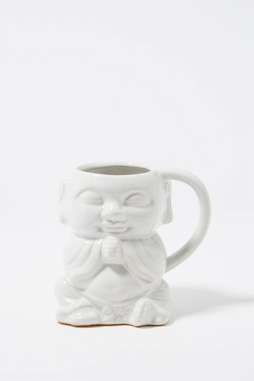 Women Buddha Ceramic Mug White