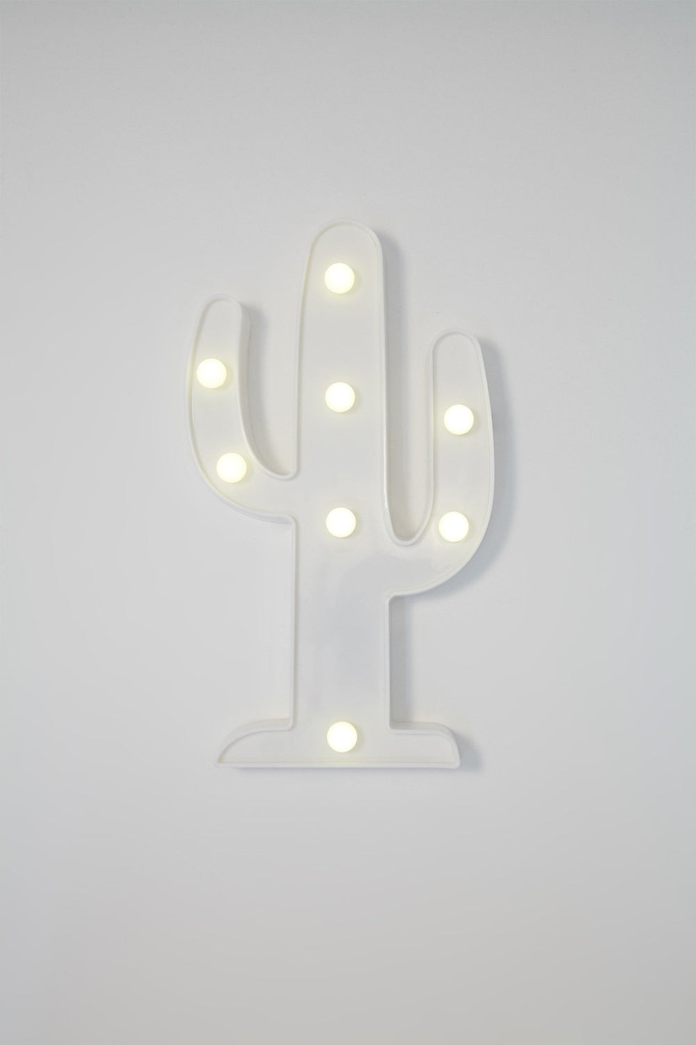 Women Cactus Marquee Light White