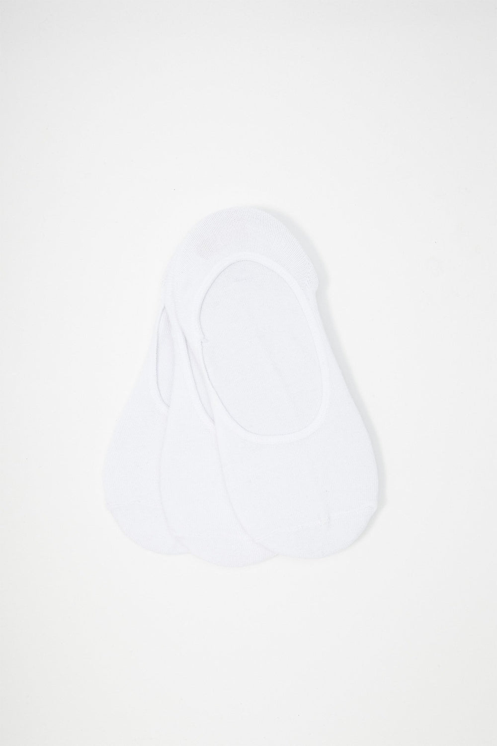 Women Thin Sock Liners (3 Pairs) White