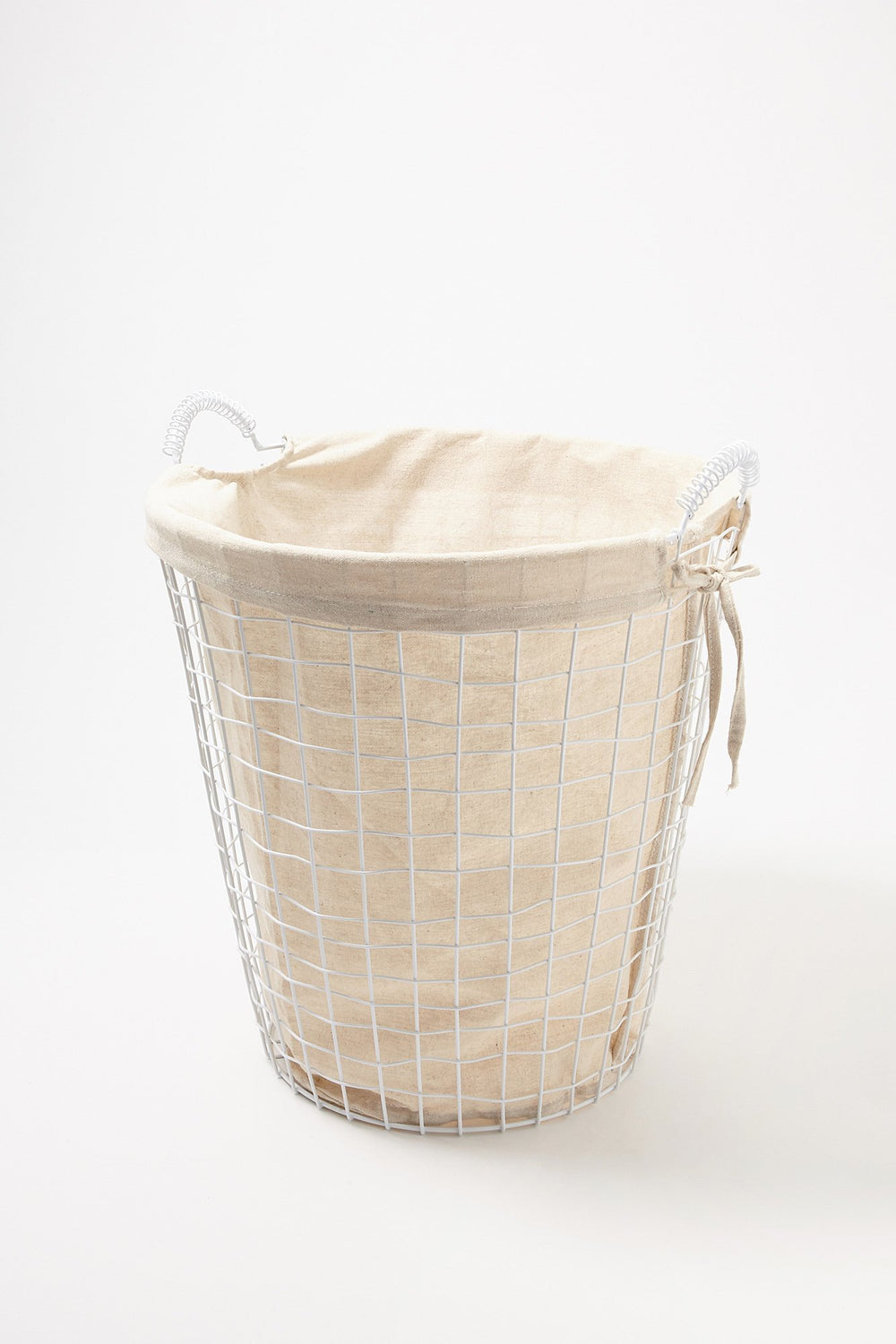 Women Wire Laundry Hamper White