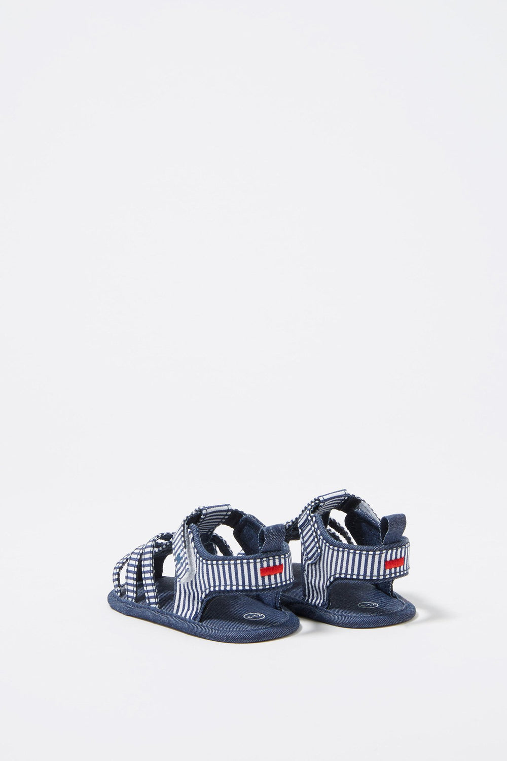 Kids Baby Boy Textured Gladiator Sandal White