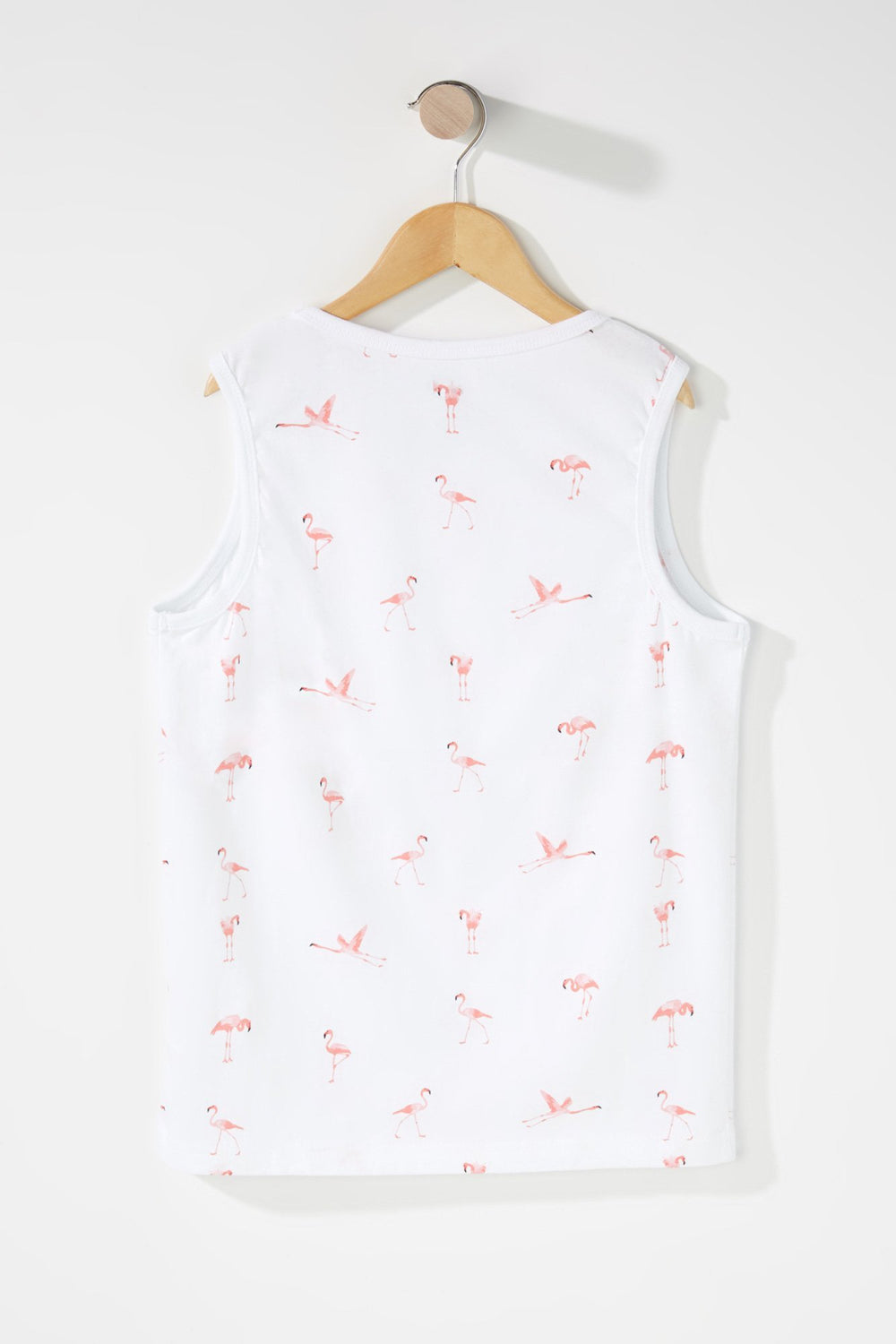 Kids Boys Graphic Tank White
