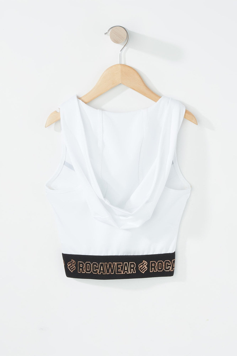 Kids Girls Rocawear Graphic Hooded Popover Tank White