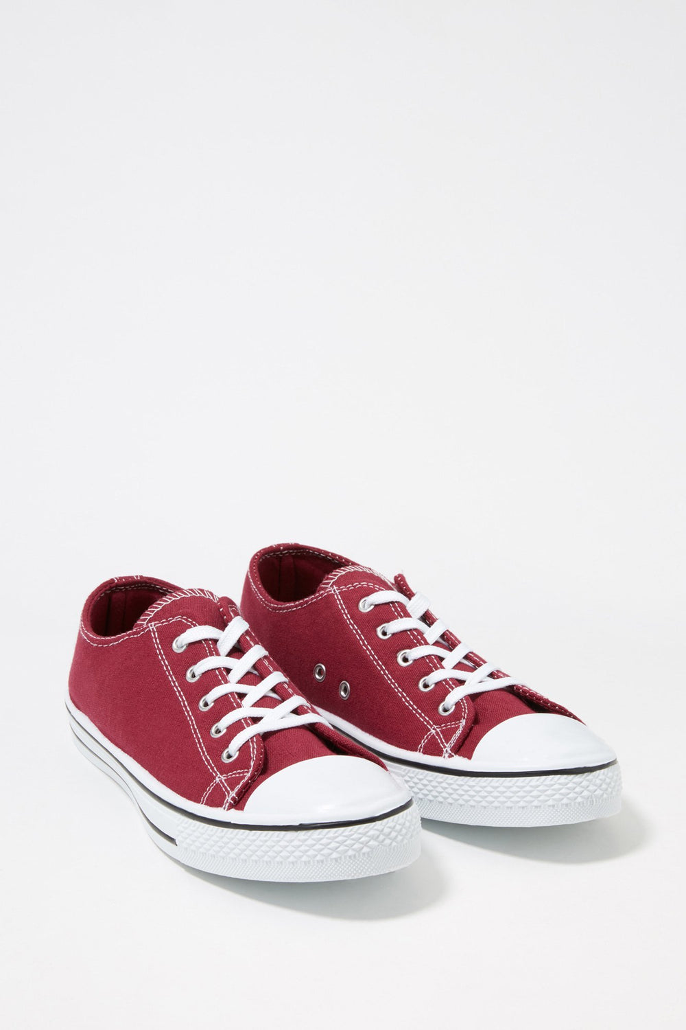 Women Original Canvas Lace-Up Sneaker Wine