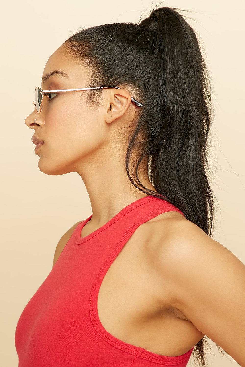 Women Geometric Round Sunglasses Yellow