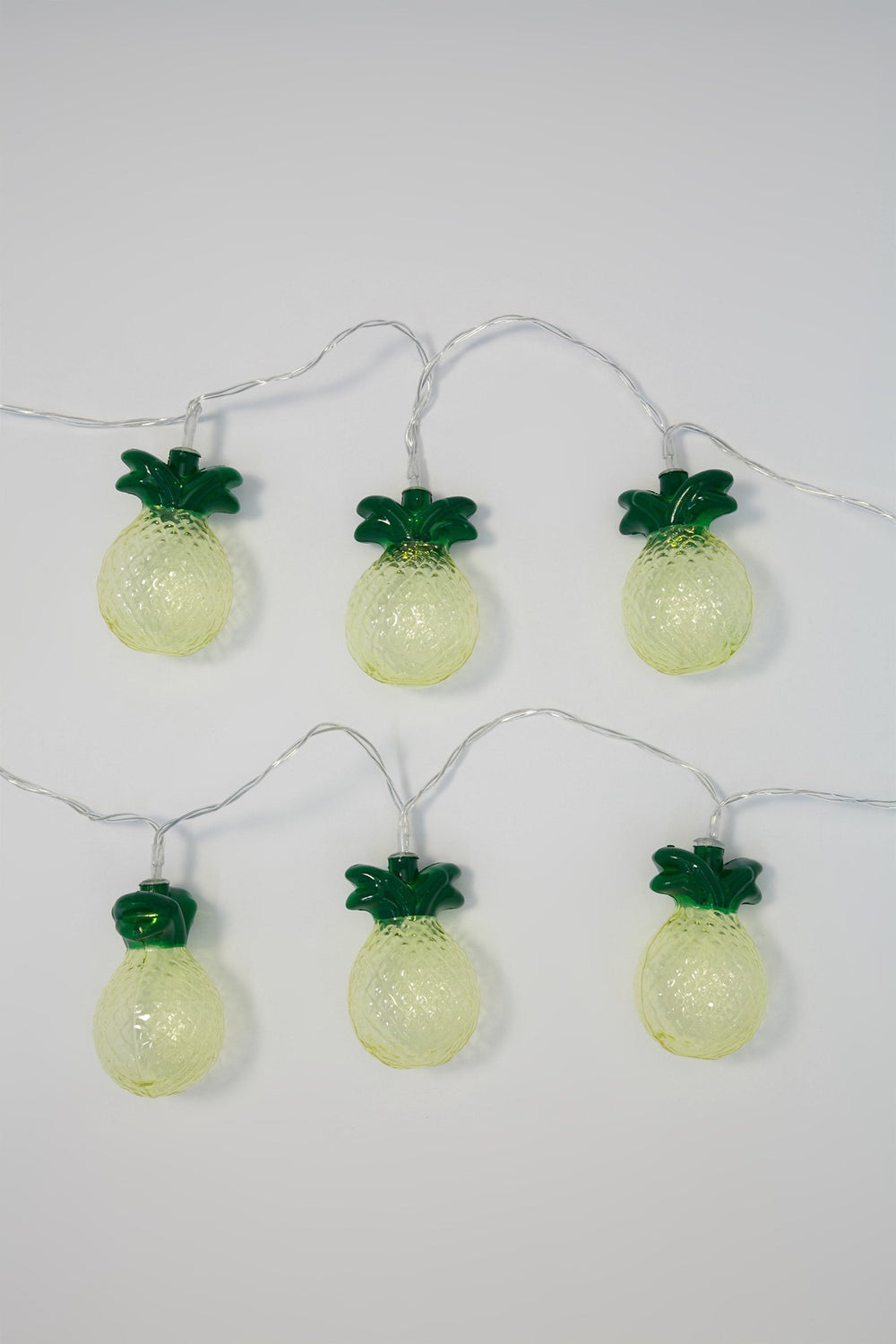 Women Pineapple LED String Lights Yellow