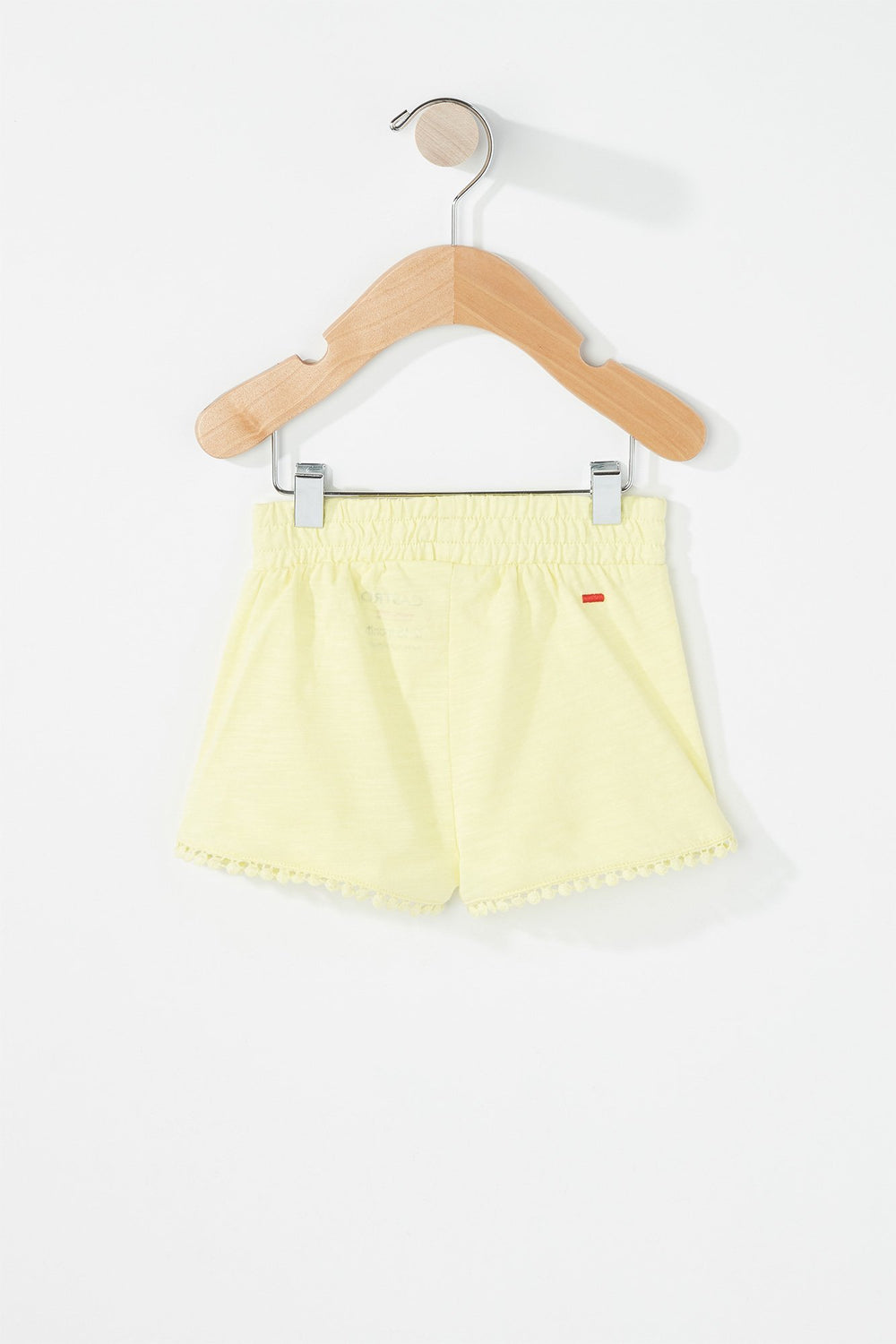 Kids Baby Girl Crochet Tulip Short Yellow