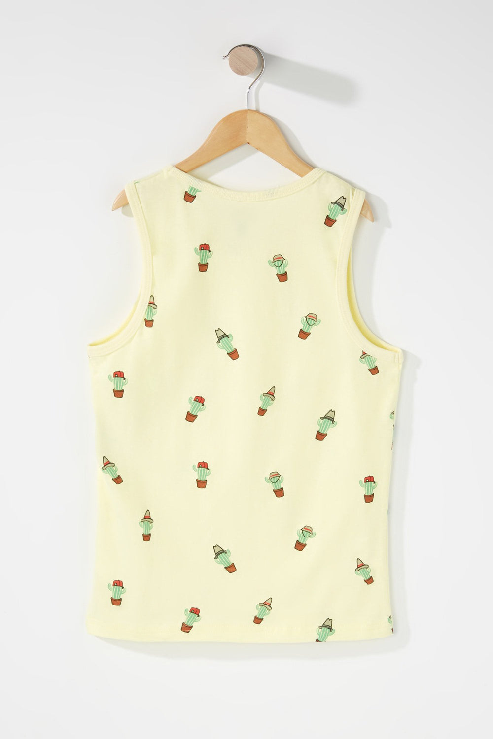 Kids Boys Graphic Tank Yellow